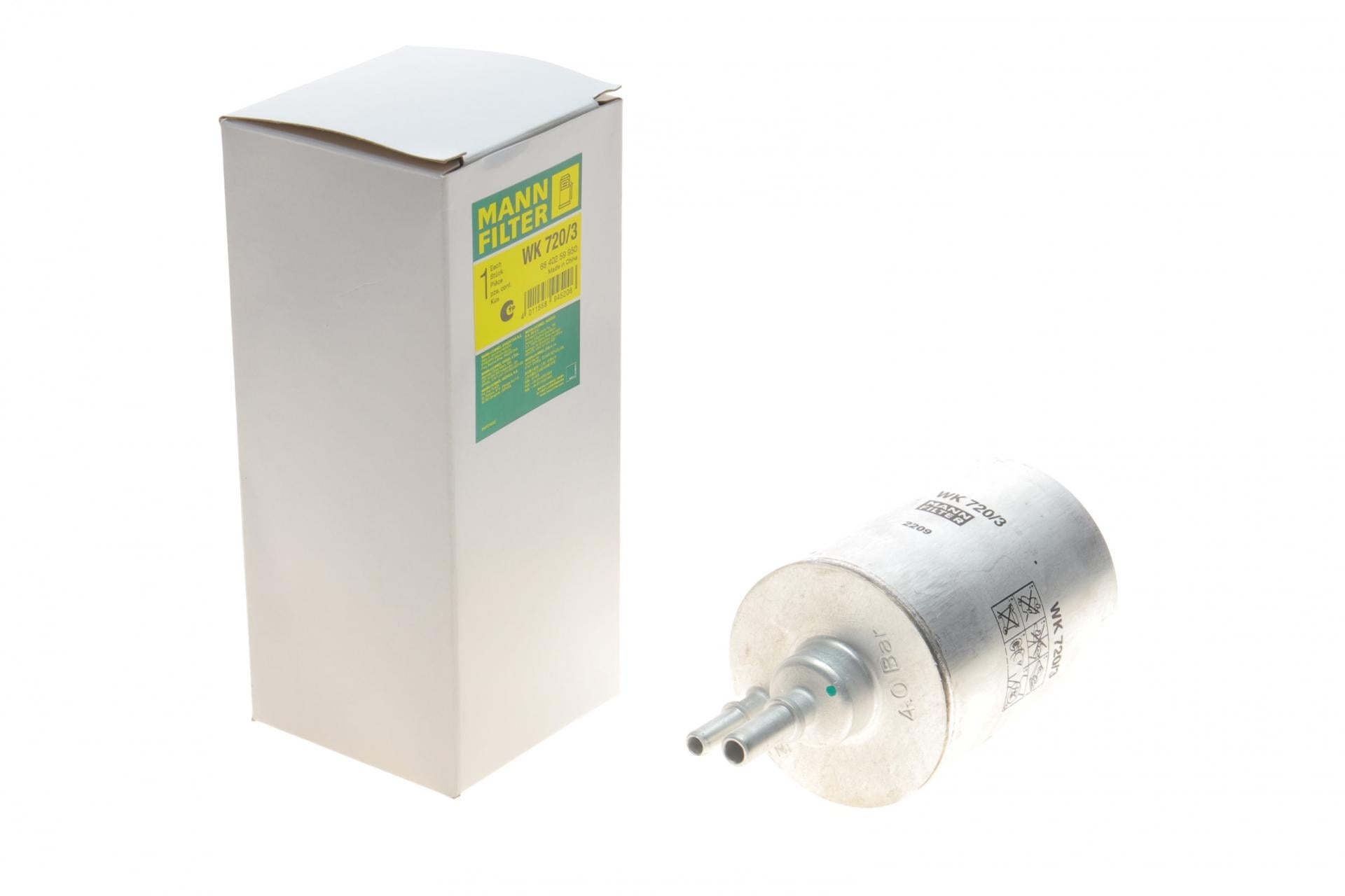Фильтр топливный Mann-Filter для Audi A4 1,8T 04-09/A6 2,4-4,2 i 04-11 (WK 720/3) Фильтр топливный Mann-Filter для Audi A4 1,8T 04-09/A6 2,4-4,2 i 04-11 (WK 720/3)
