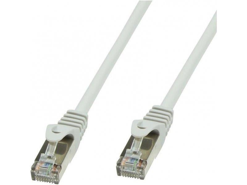 Патч-корд CAT 5e Logilink RJ45 RJ45 2 м Серый (0482) - фото 1