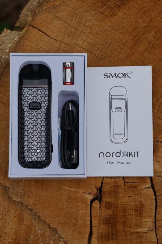 Електронна сигарета Smok Nord 5 Pod Mod Kit Black Dart (12804809) - фото 2