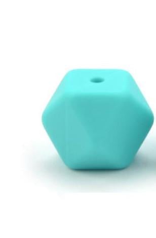 Бусина Многогранник силиконовая для грызунков 17 мм Ø 2 мм 1 шт. Бирюзовый (ГЗ0017м41) Бусина Многогранник силиконовая для грызунков 17 мм Ø 2 мм 1 шт. Бирюзовый (ГЗ0017м41)