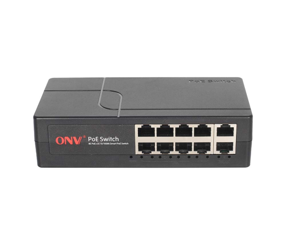 Коммутатор Smart PoE ONV-H1108PEBS 8 портов (3103387666)