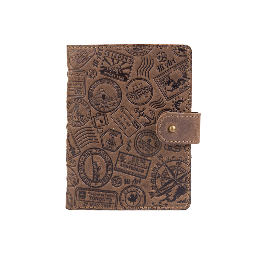 Картхолдер HiArt CH-06 Shabby Let's Go Travel Light Olive (CH-06-S19-1020-T007)