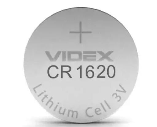 Батарейка Videx CR1620 lithium 3V (29770219)
