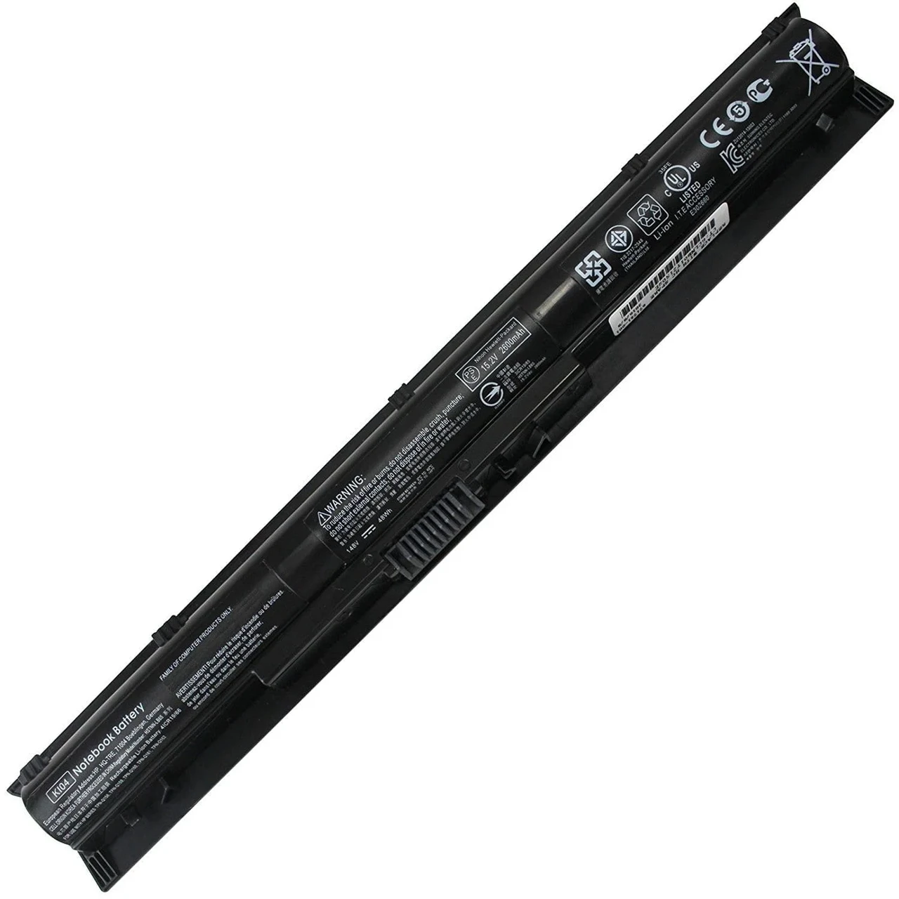 Аккумулятор для ноутбука HP Pavilion 14,8V 2600MAH /KI04/800050-001) HSTNN-DB6T Аккумулятор для ноутбука HP Pavilion 14,8V 2600MAH /KI04/800050-001) HSTNN-DB6T