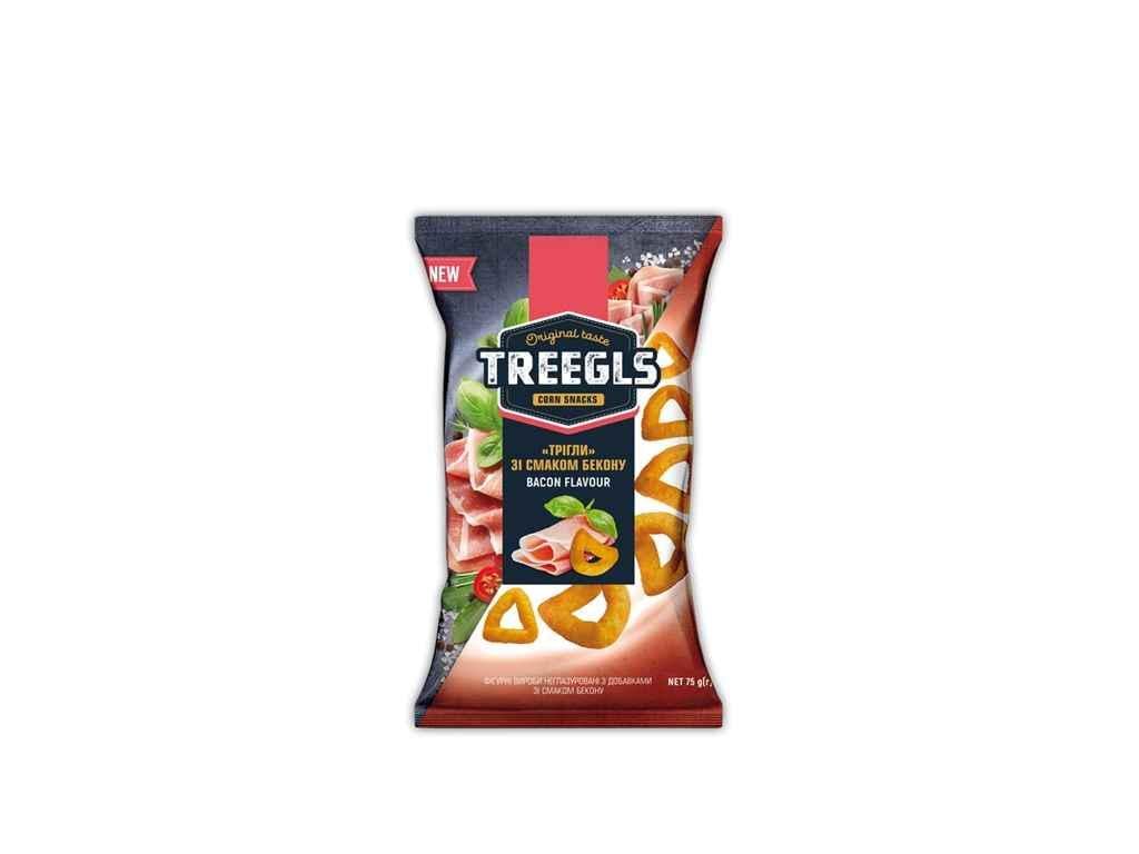 Снеки кукурузные Золотое Зерно с беконом 75 г (865661)