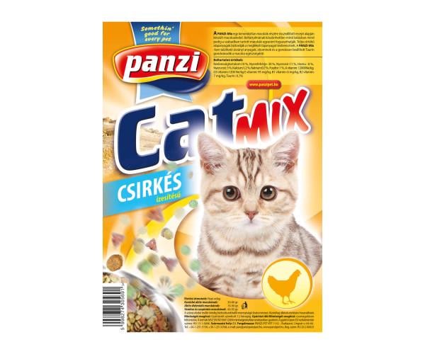 Корм сухой для кошек Panzi CatMix Птица 10 кг