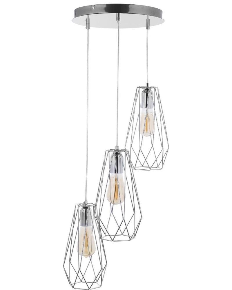 Подвесной светильник TK Lighting Lugo chrom (2846)