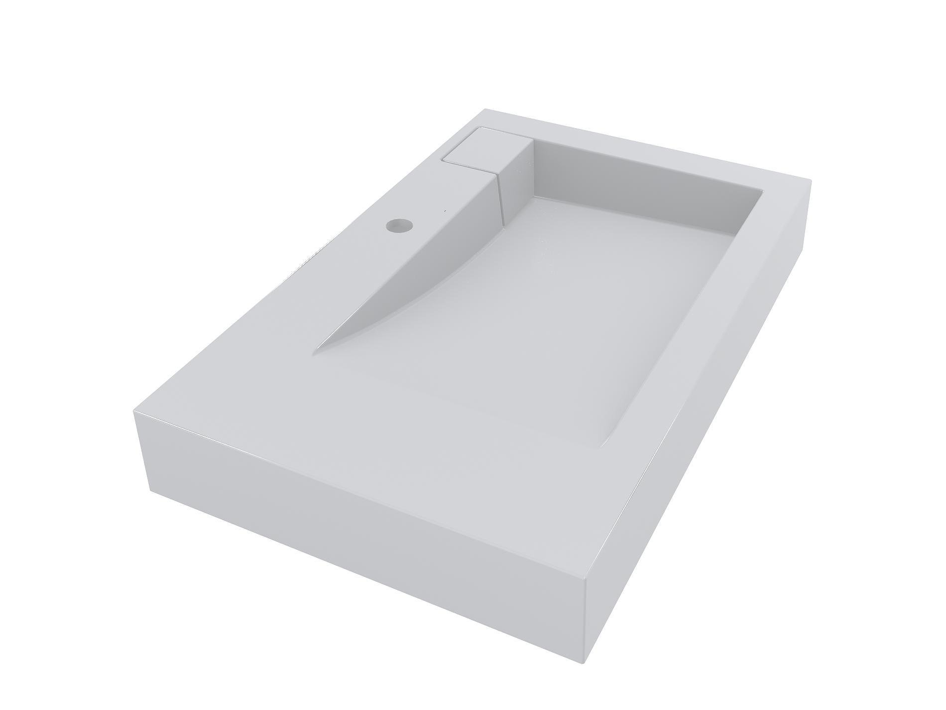 Умывальник для ванной комнаты Fancy Marble Shelly 800 (8708101)