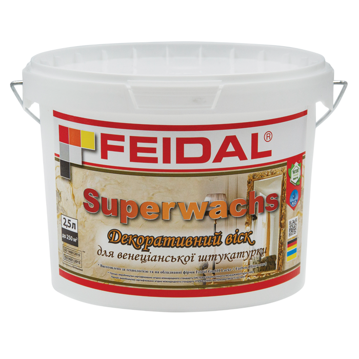 Воск декоративный для венецианской штукатурки Feidal Superwachs 2,5 л (2034870094) Воск декоративный для венецианской штукатурки Feidal Superwachs 2,5 л (2034870094)