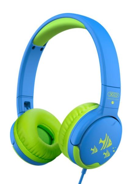 Навушники Xo EP47 Kids Study Wired Headphone Зелений (2818616249) Навушники Xo EP47 Kids Study Wired Headphone Зелений (2818616249)