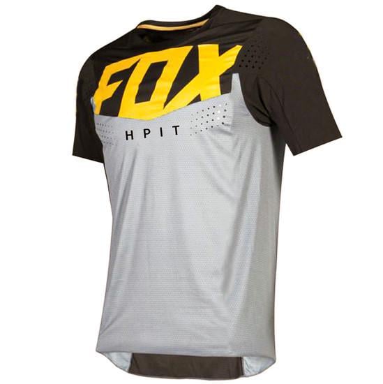 Футболка спортивная мужская HPIT FOX L Серо-черный