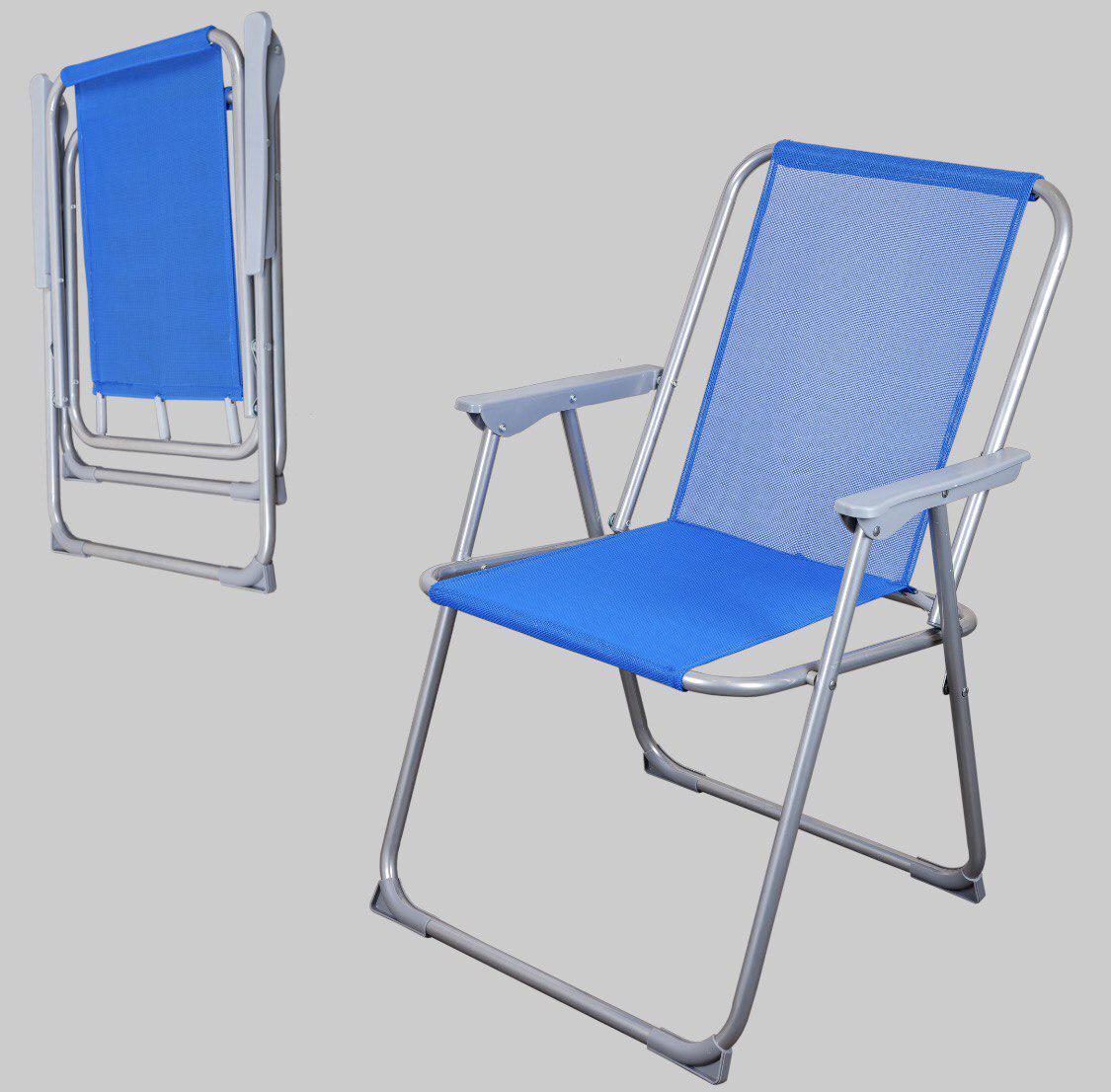 Стілець туристичний складаний Beach Blue - фото 2 Стілець туристичний складаний Beach Blue - фото 2