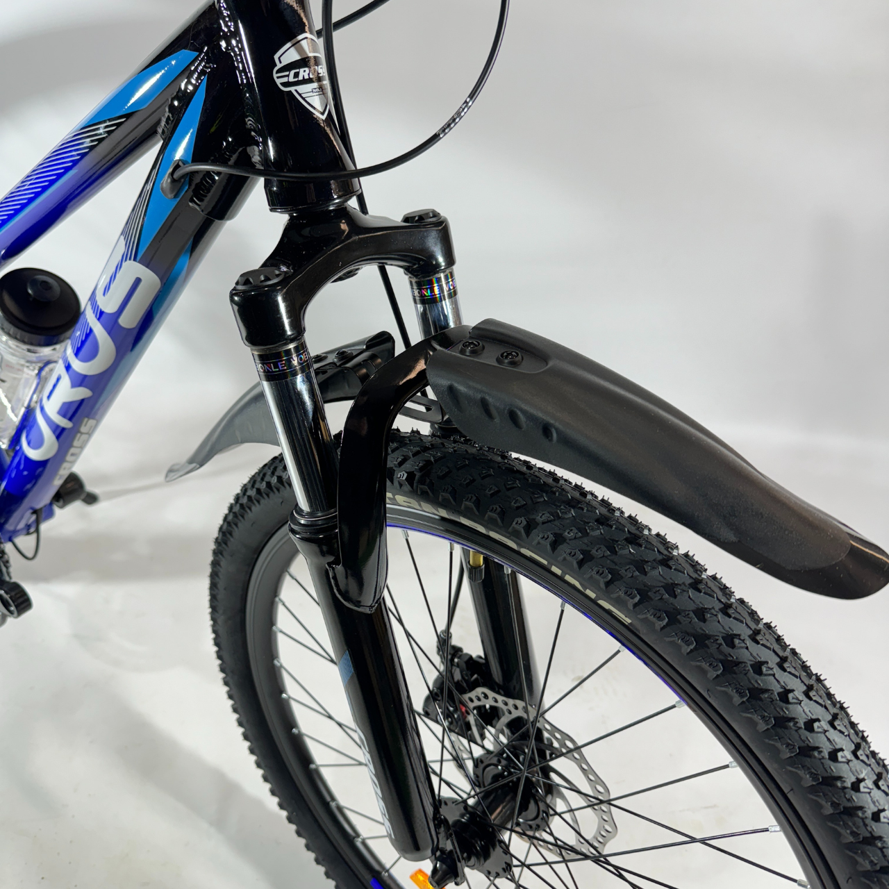 Велосипед Cross URUS 2024 24" алюминиевая рама-11" Синий - фото 3 Велосипед Cross URUS 2024 24" алюминиевая рама-11" Синий - фото 3