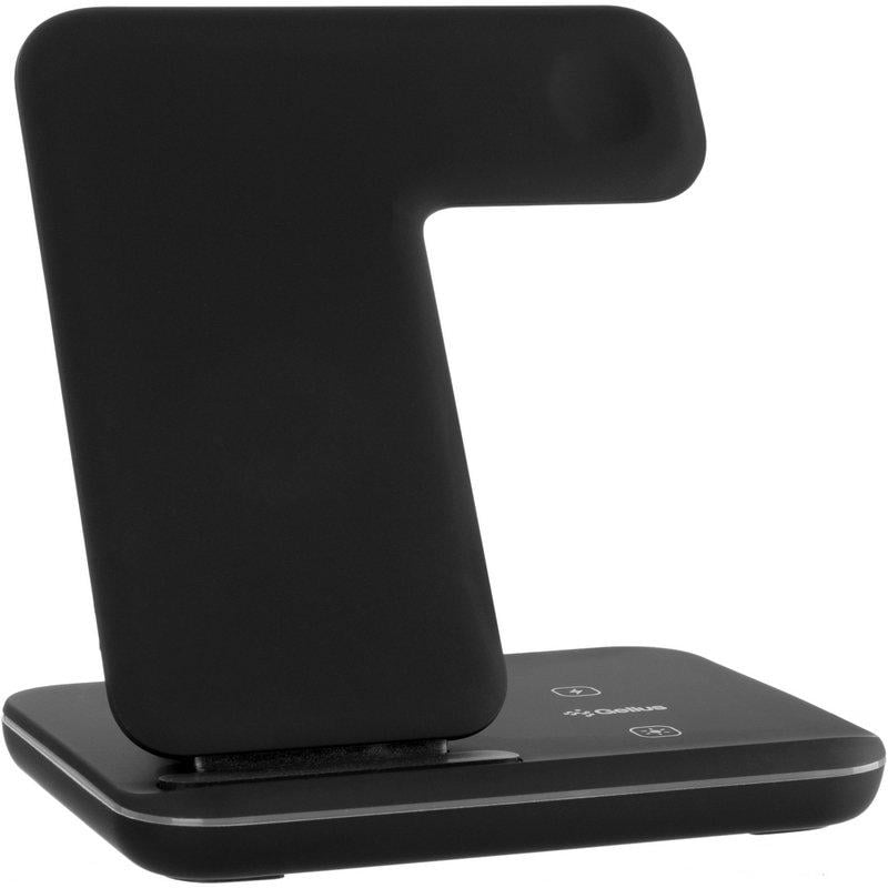 Зарядное устройство беспроводное Gelius Wireless Charger GP-AWC01 3в1 15W Black (58008) - фото 2