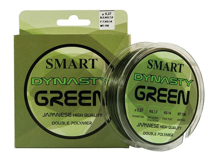 Леска Smart Dynasty Green 150 м 0,27 мм 7 кг Зеленый (1013-1300.30.49)