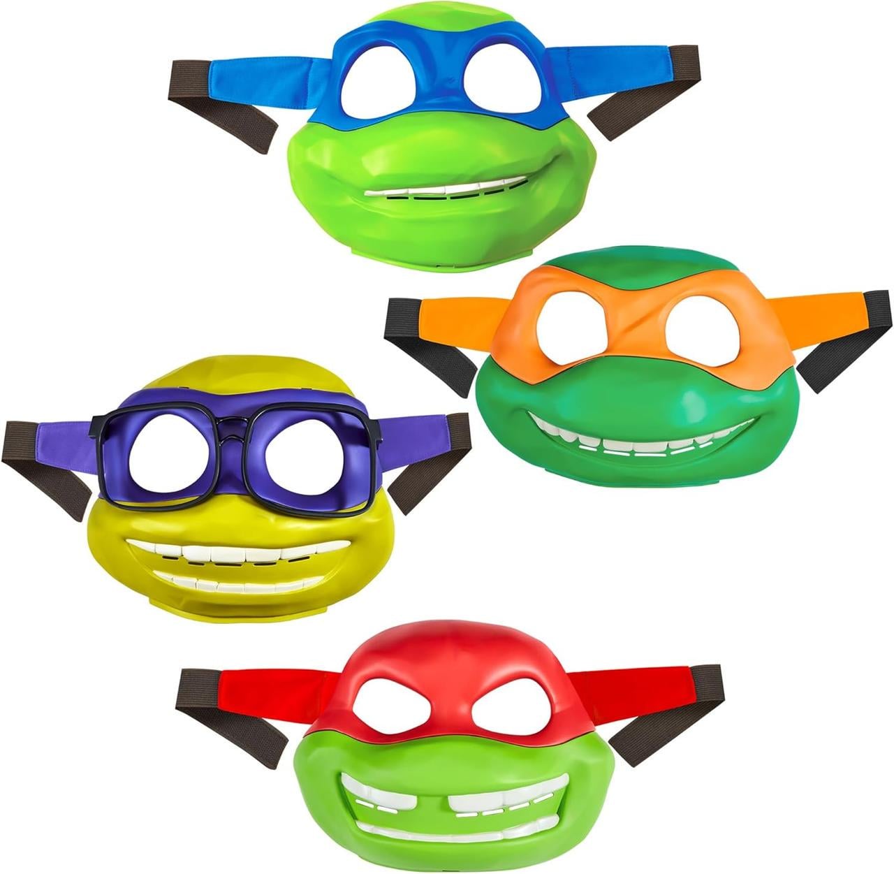 Набор масок TMNT Playmates Toys Ракушек-ниндзя 4 шт.