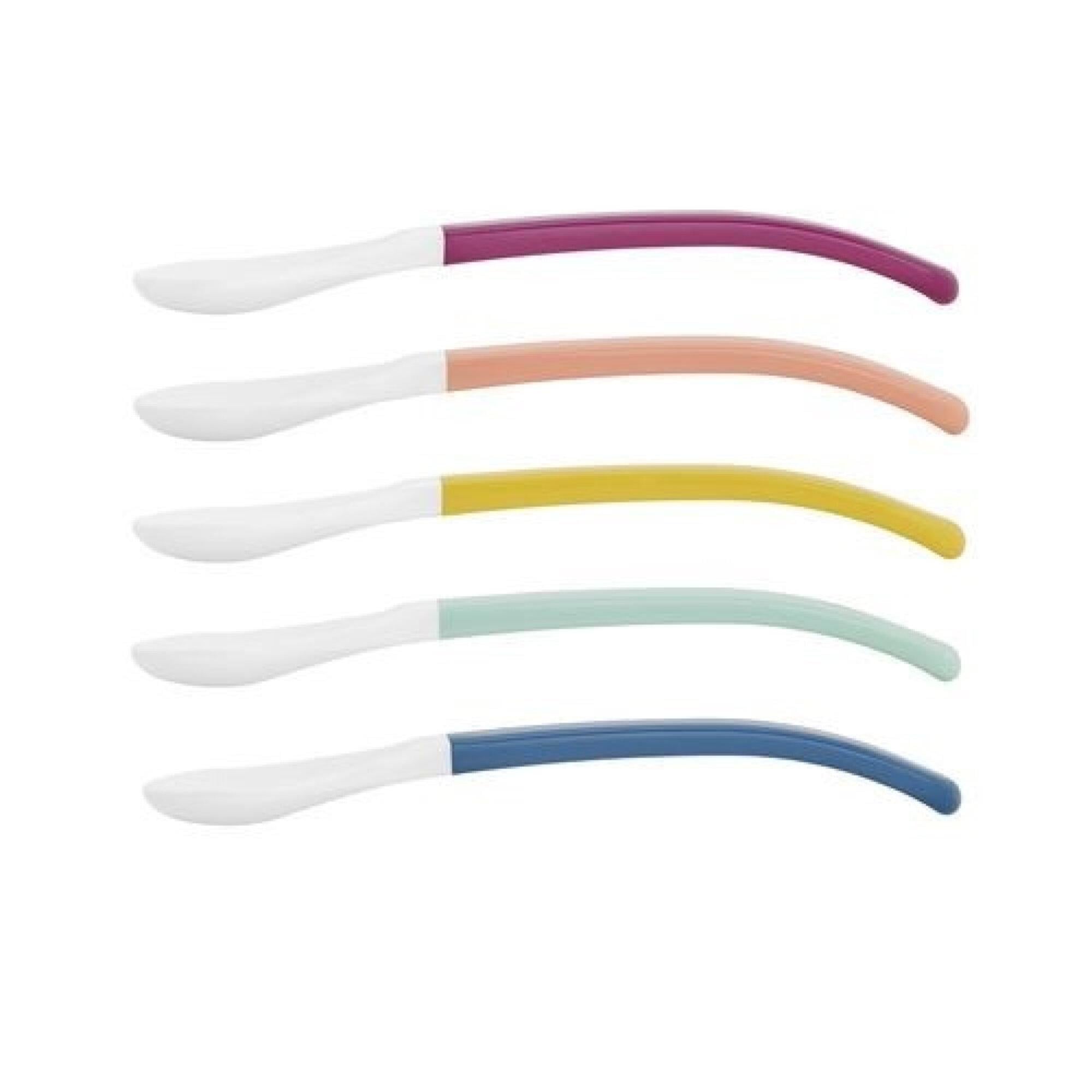 набор детских ложек Babymoov 5 шт. 2-й год Multicolor (A102408) набор детских ложек Babymoov 5 шт. 2-й год Multicolor (A102408)
