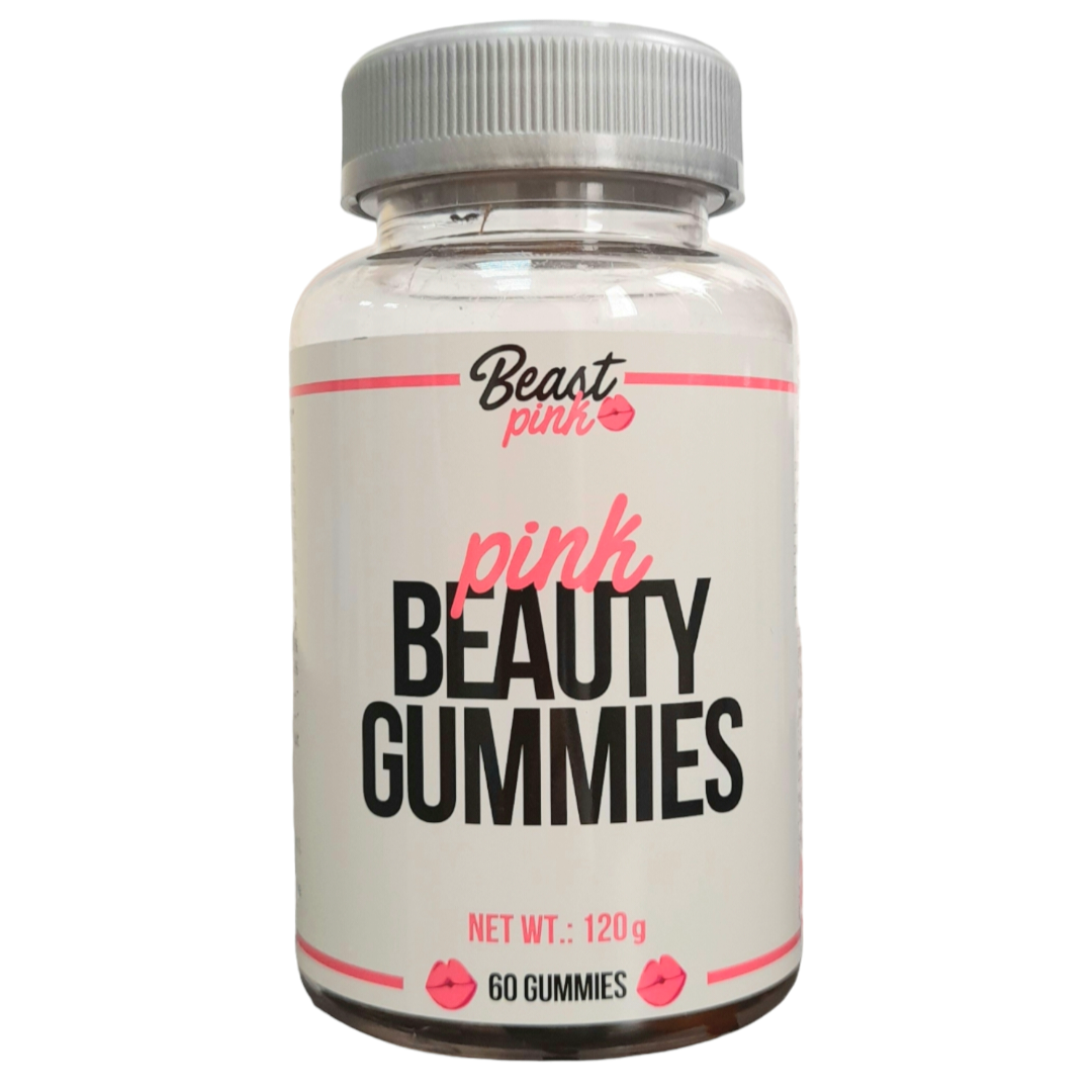 Комплекс мультивітамінний BeastPink Pink Beauty Gummies для жінок 60 желейних цукерок (2177912350)