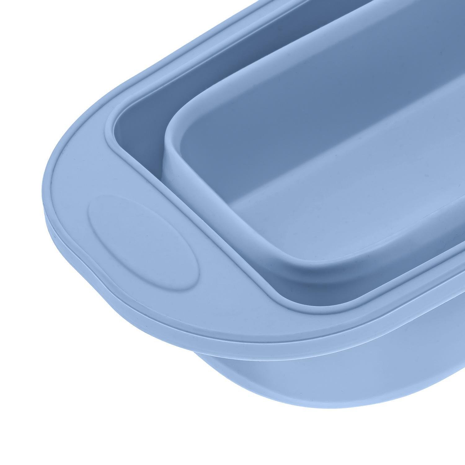 Форма для выпекания хлеба силиконовая 29,5х12,3х11 см Серый (86799) - фото 4 Форма для выпекания хлеба силиконовая 29,5х12,3х11 см Серый (86799) - фото 4