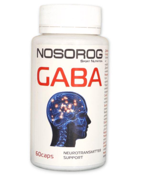 Габа Nosorog Nutrition GABA 60 капс. Габа Nosorog Nutrition GABA 60 капс.