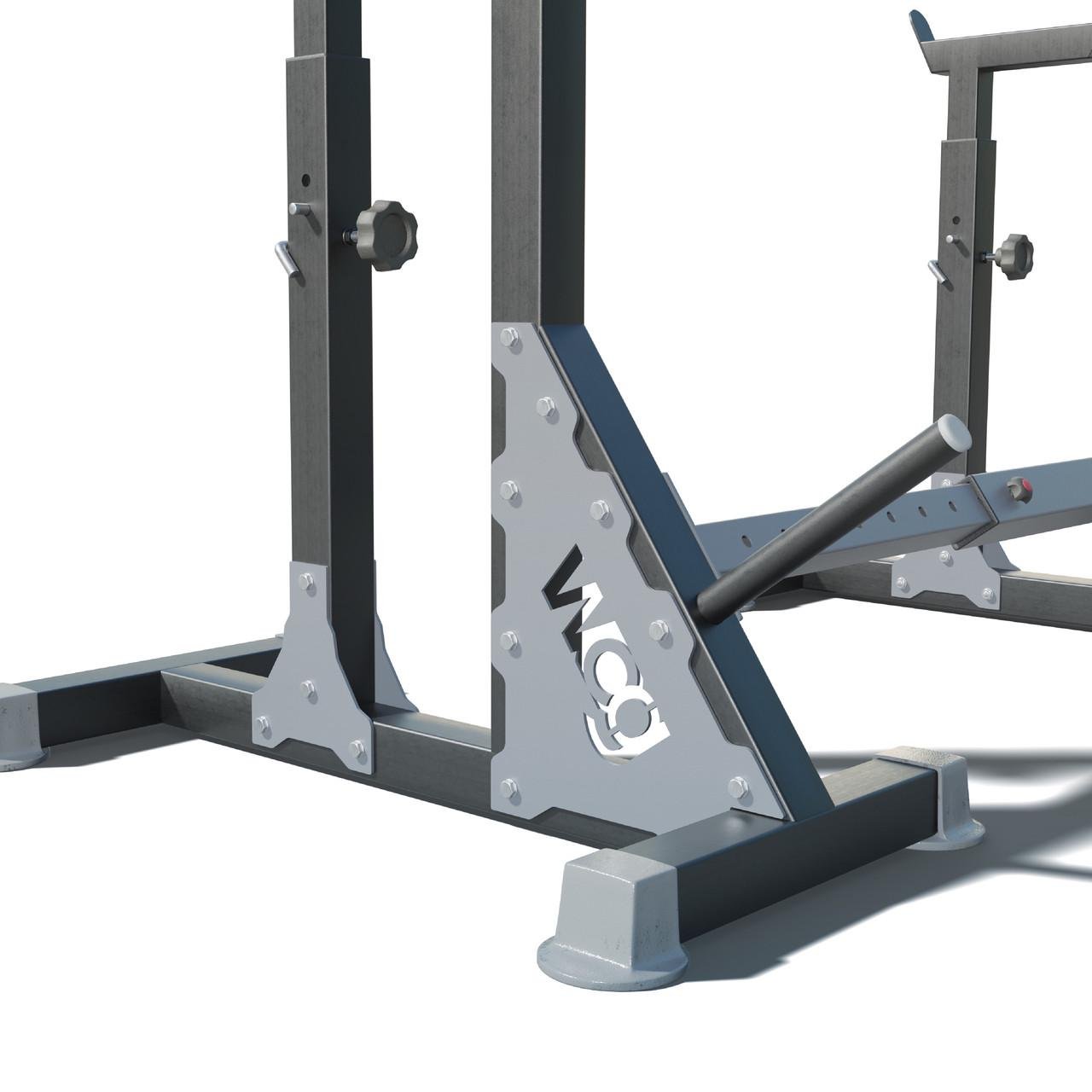 Стійки під штангу Bugai Pro 3в1 жим/присідання/бруси WCG (WDS333) - фото 7 Стійки під штангу Bugai Pro 3в1 жим/присідання/бруси WCG (WDS333) - фото 7