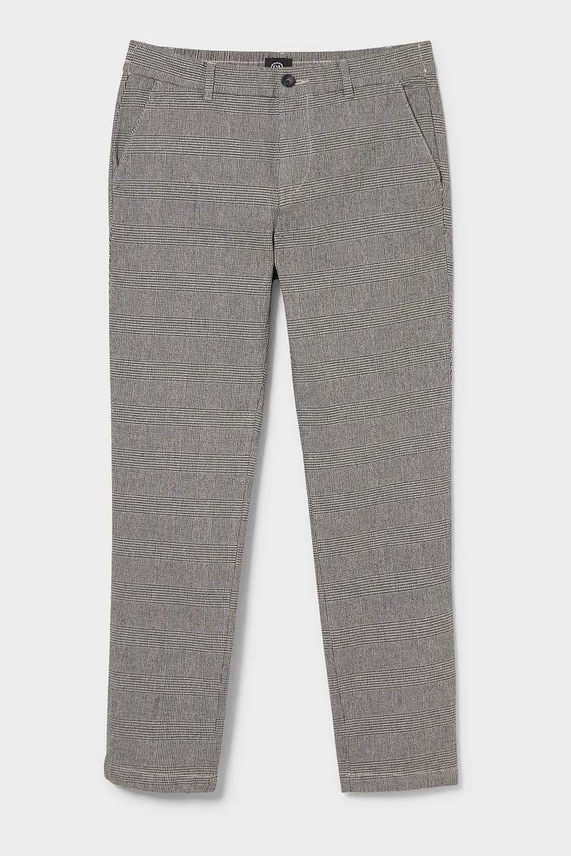 Брюки C&A Клетка р. 50 Серый (2119509)