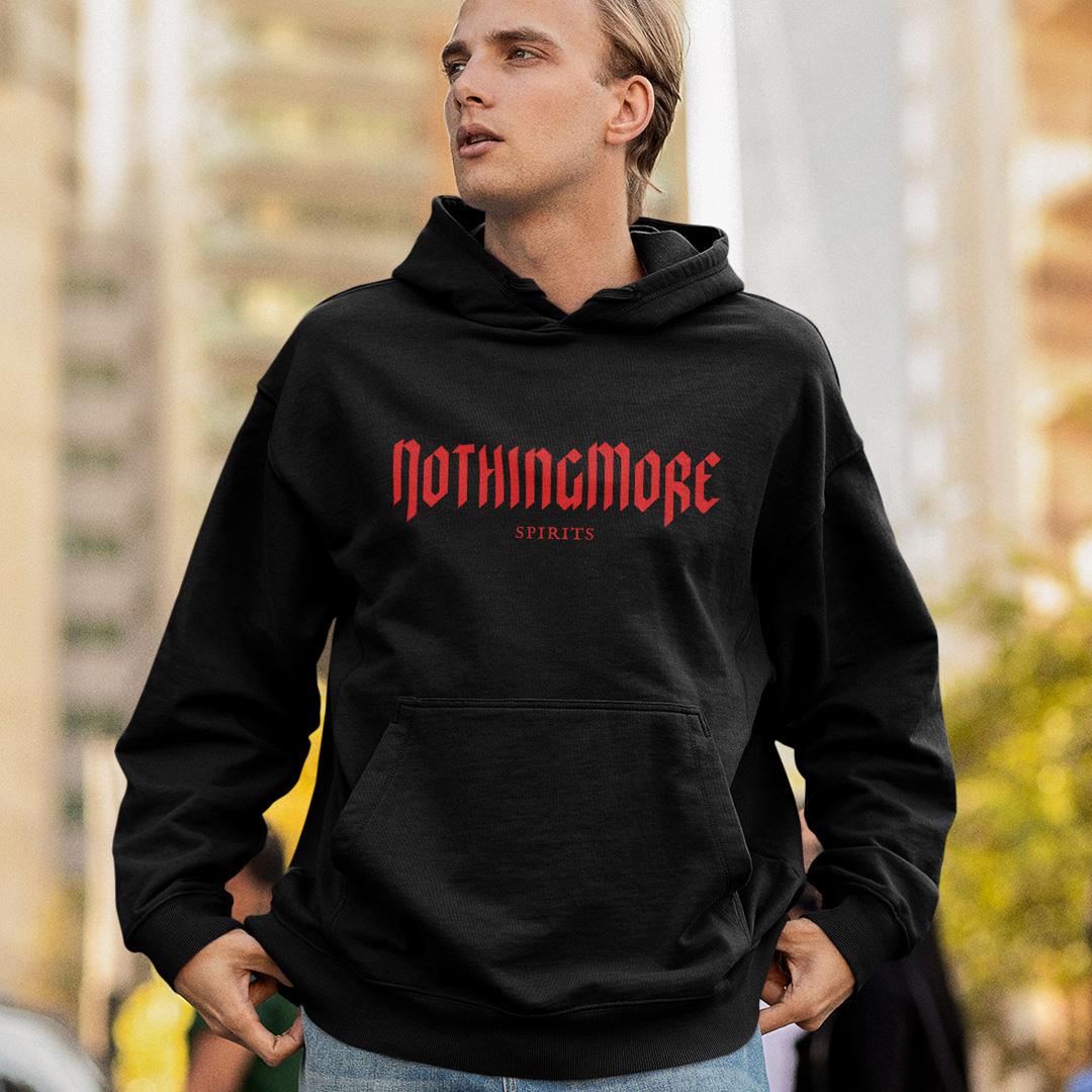 ᐉ Худі флісовий унісекс Nothing More Spirits 2XL Чорний • Краща
