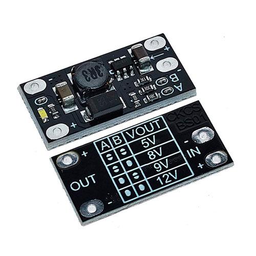 Перетворювач напруги підвищувальний MT3608 CKCS BS01 3,7 на 5/8/9/12 В 1А (495398) - фото 4