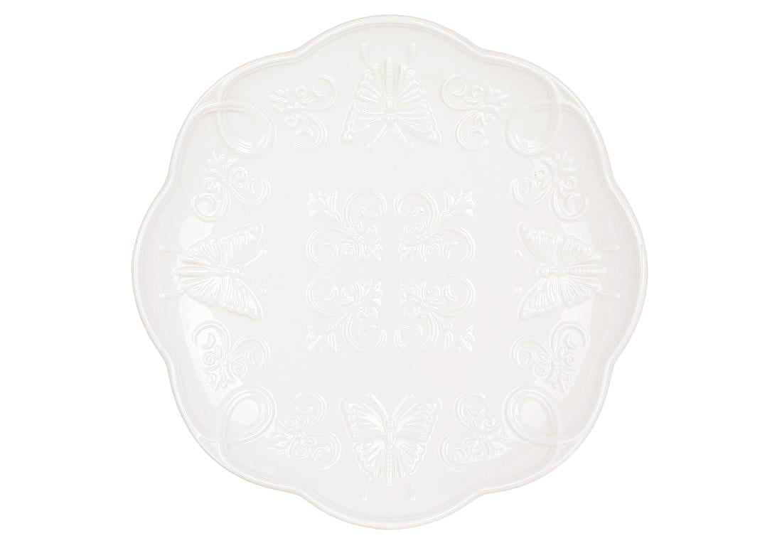 Набір блюд порцелянових сервірувальних Ажур D31x3,5 см 2 шт. (988-457)