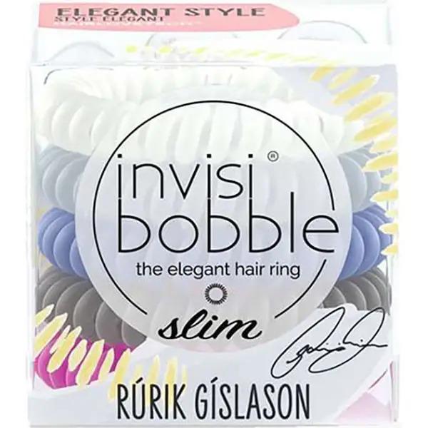 Резинка-браслет для волос invisibobble SLIM Rurik Gislason No place Like Reykjavik 5 шт. (10771825)