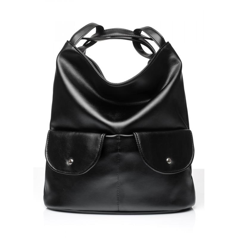 Рюкзак женский Sambag Asti XKH 37x36x14 см Черный