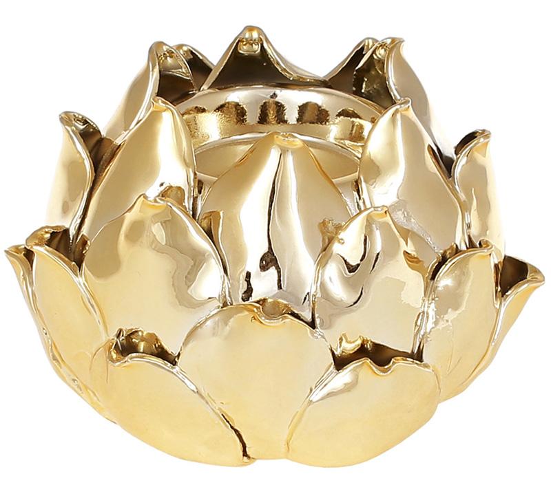 Подсвечник Miliani Артишок 10.5х11х8 см Золото (BD-727-340)