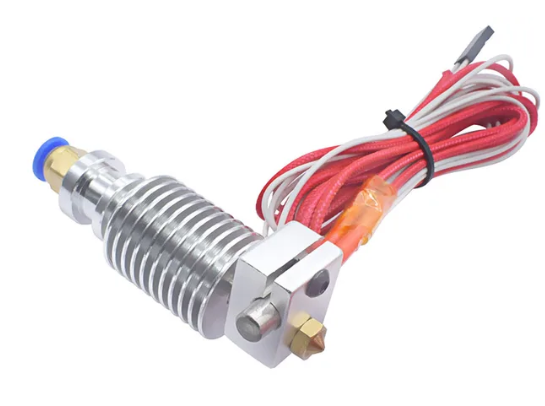 Хотенд IdeaFormer E3D V6 с радиатором + нагреватель и термистор силиконовый носок (10060)