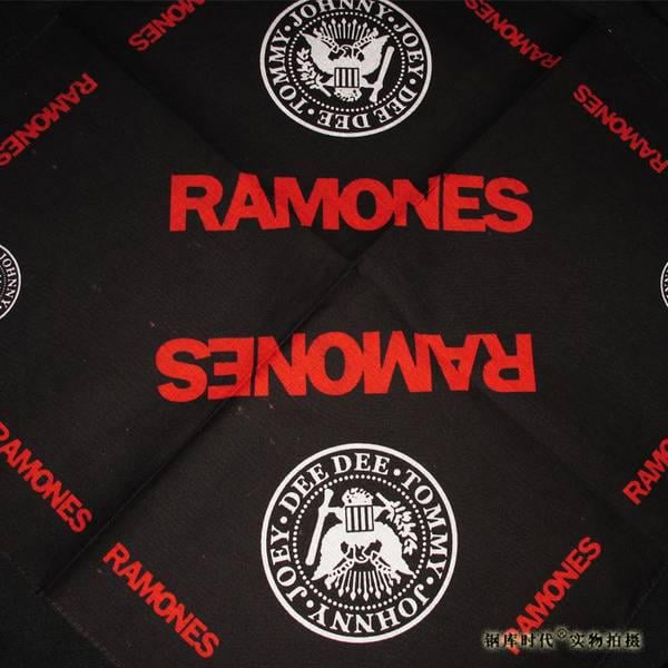 Бандана K225 "Ramones" хлопковая 55х55 см (11910420)