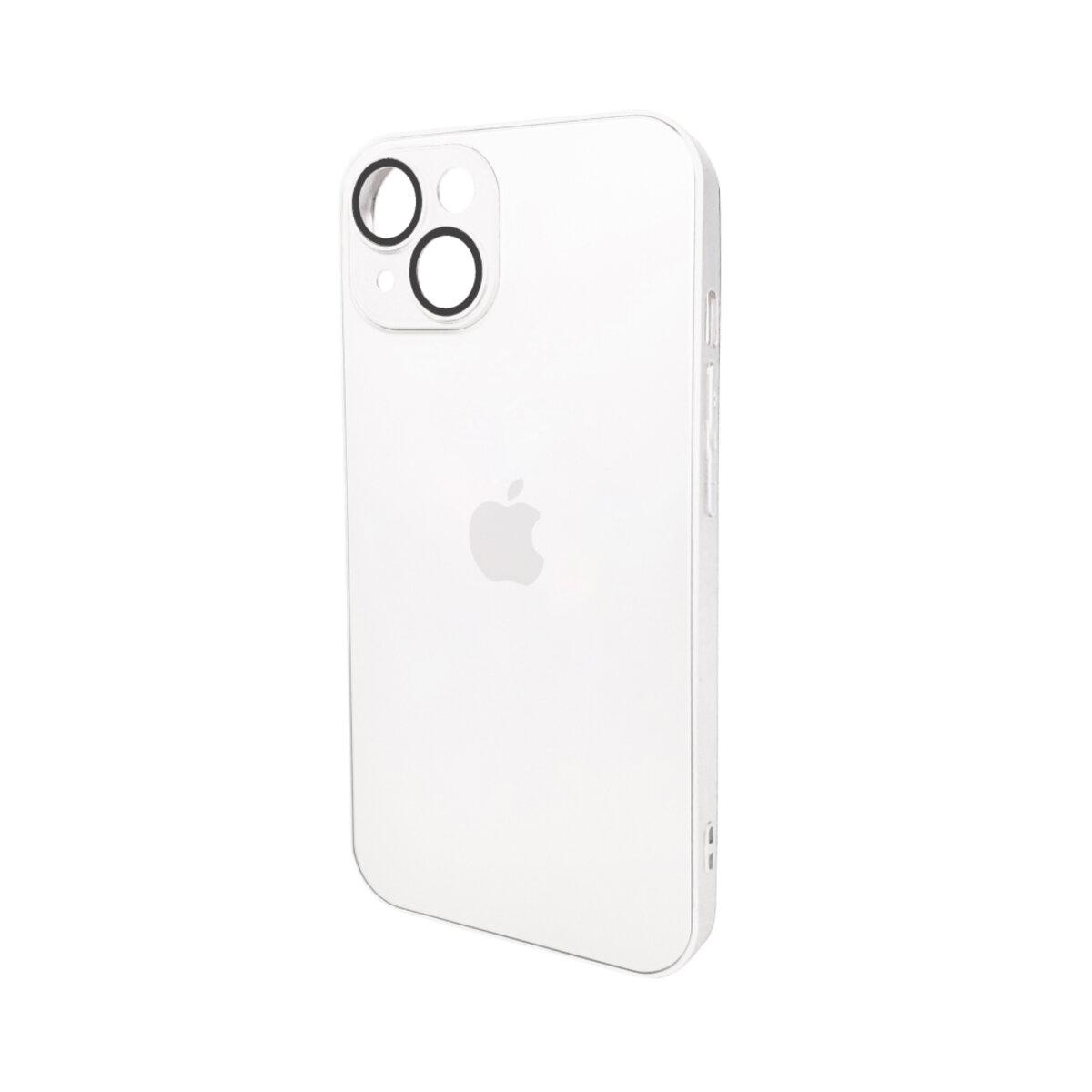 Протиударний чохол для Apple iPhone 15 AG Glass Matt Frame Color / Pearly White