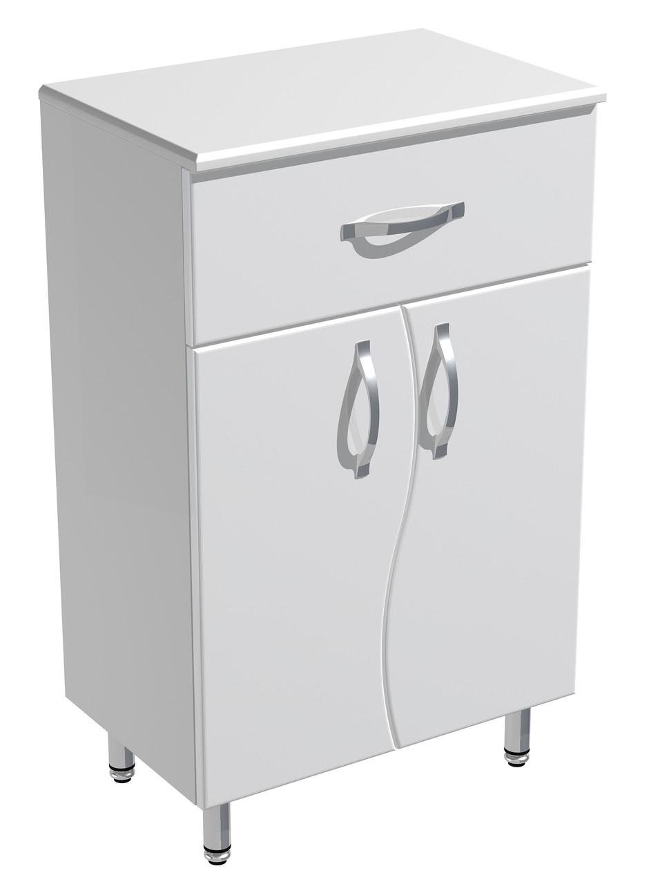 Пенал для ванної кімнати підлоговий 50 см Білий (avt-СМП-50) Пенал для ванної кімнати підлоговий 50 см Білий (avt-СМП-50)