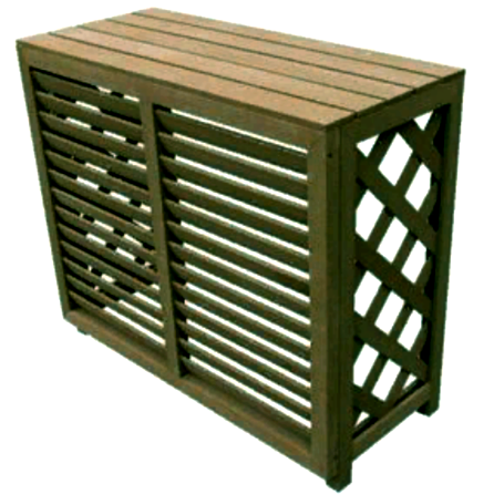 Тумба для кондиционера камуфляжная из дерева Чиклао Сепия (КТК-000708) Тумба для кондиционера камуфляжная из дерева Чиклао Сепия (КТК-000708)