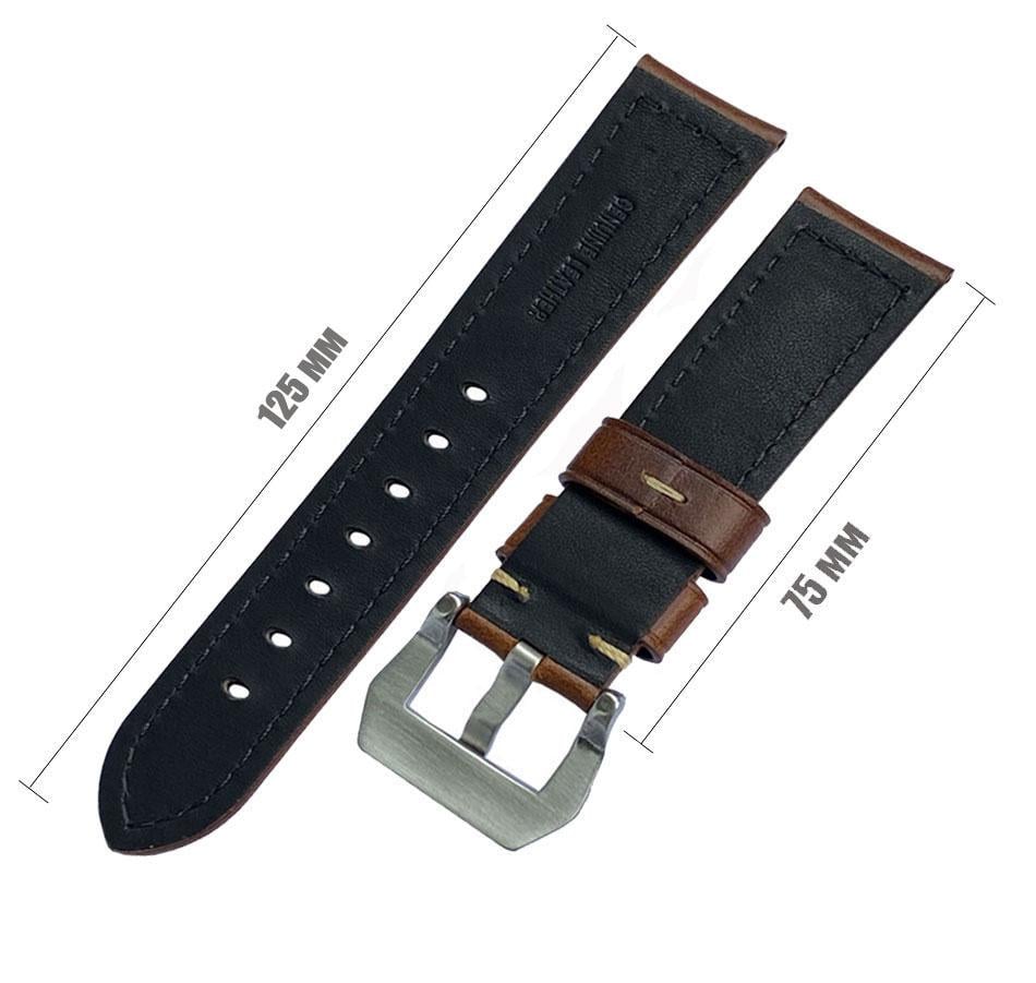 Кожаный ремешок Primolux F001 Steel buckle для часов Xiaomi Amazfit SportWatch 2/Amazfit Stratos Brown (1206429351) - фото 3 Кожаный ремешок Primolux F001 Steel buckle для часов Xiaomi Amazfit SportWatch 2/Amazfit Stratos Brown (1206429351) - фото 3