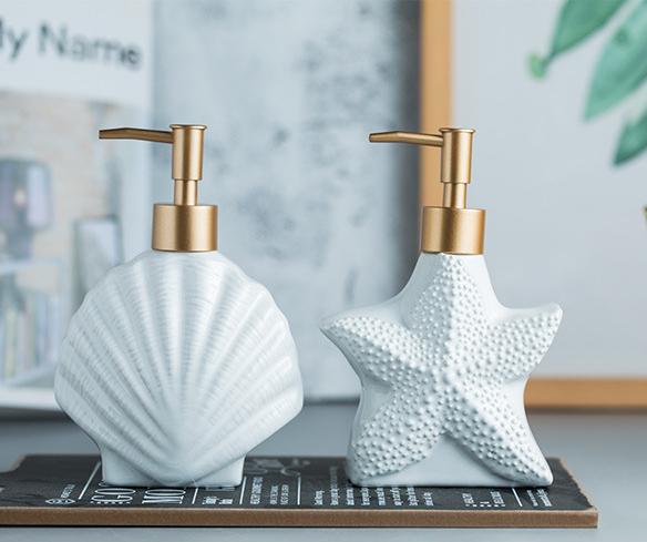 Дозатор для рідкого мила Морська зірка 11488 18,5х12 см 330 мл (4570263) - фото 3