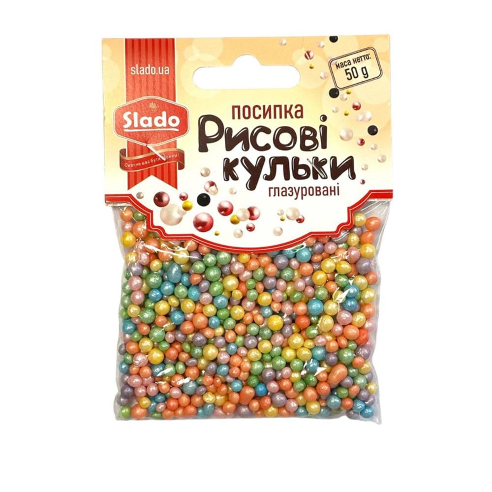 Посылка кондитерская рисовая Slado Пастель №2 50 г (2110848618)