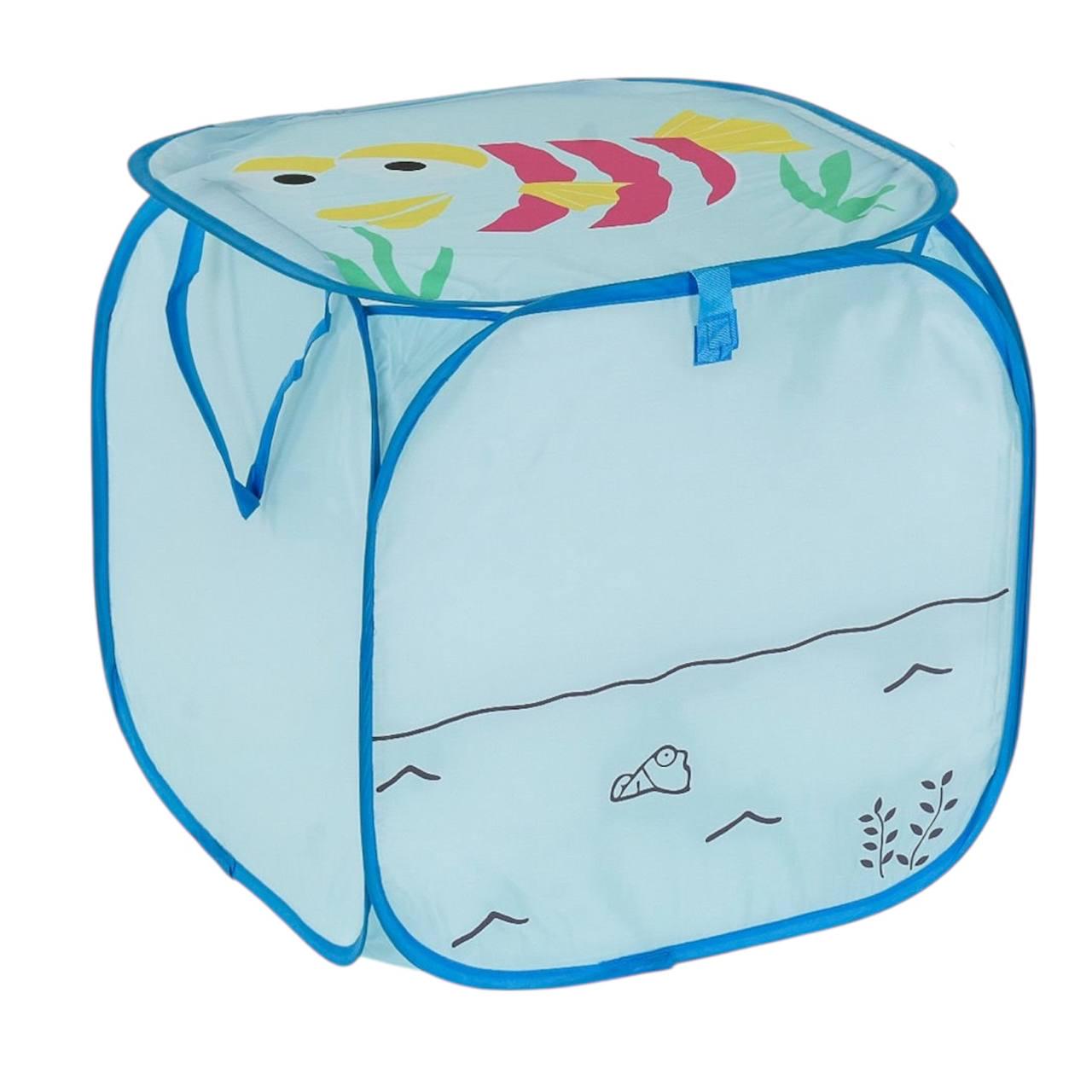 Корзина для игрушек С 36580 Голубой (28461251)