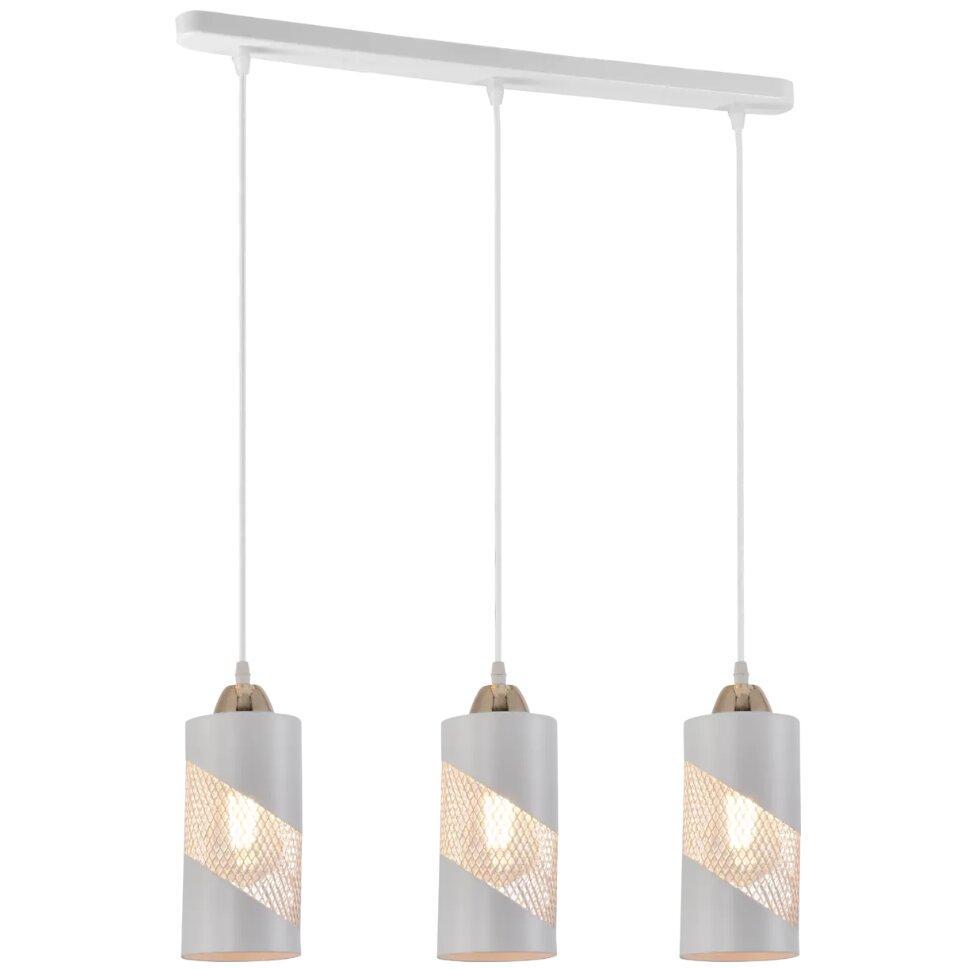 Люстра Sirius на три плафона под лампу Е27 Бело-золотой (XA3226/3 WH+FGD) Люстра Sirius на три плафона под лампу Е27 Бело-золотой (XA3226/3 WH+FGD)