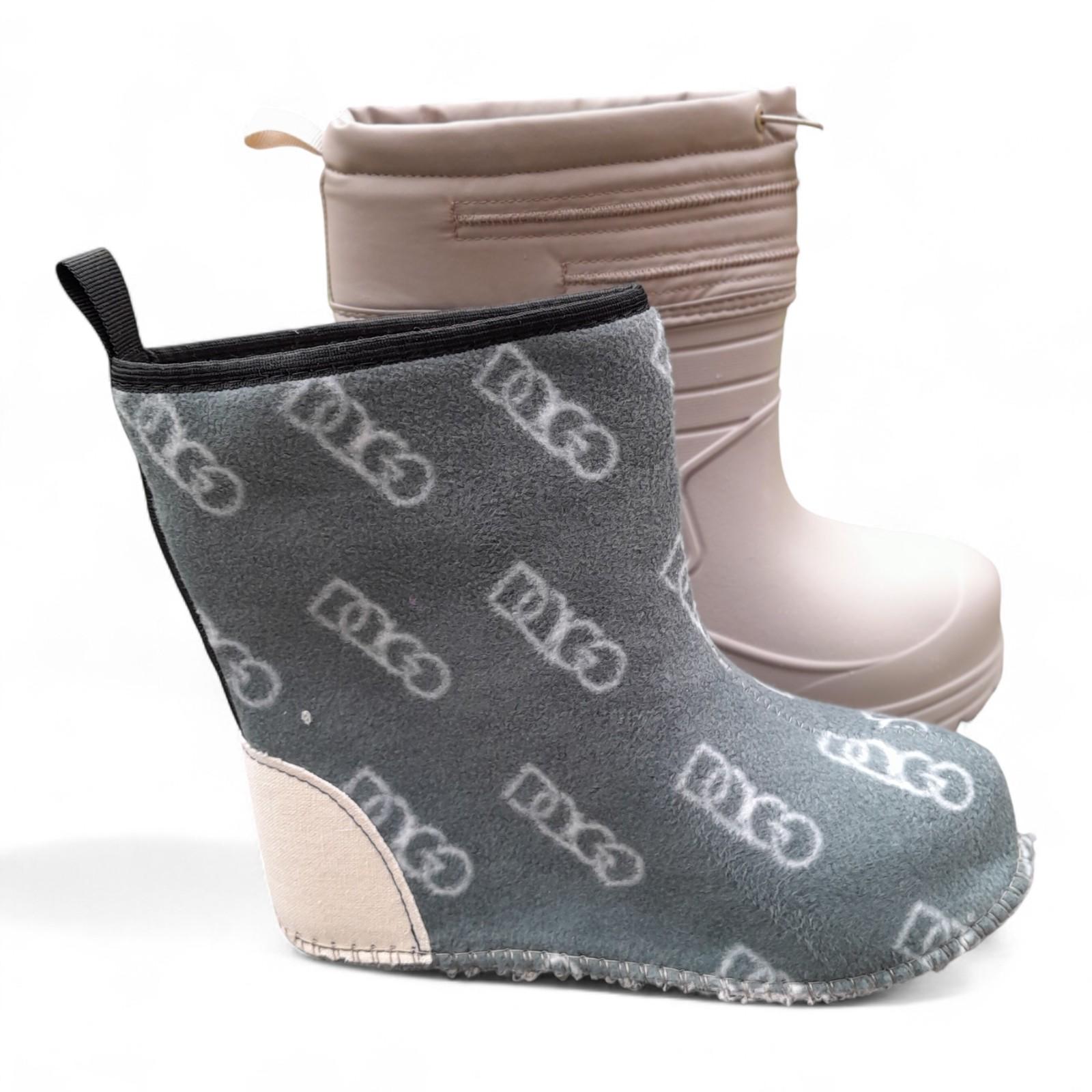 Чоботи утеплені жіночі dagostyle з ЕВА-піни р. 38 24,5 см Бежевий (2770389776) - фото 6 Чоботи утеплені жіночі dagostyle з ЕВА-піни р. 38 24,5 см Бежевий (2770389776) - фото 6