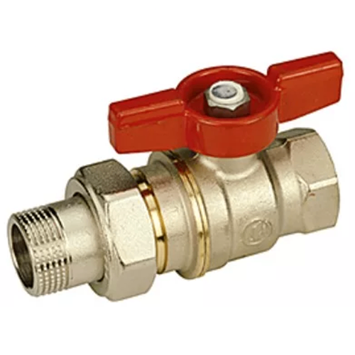 Кран з американкою Giacomini DADO 1" ВЗ прямий латунь (R919X007)