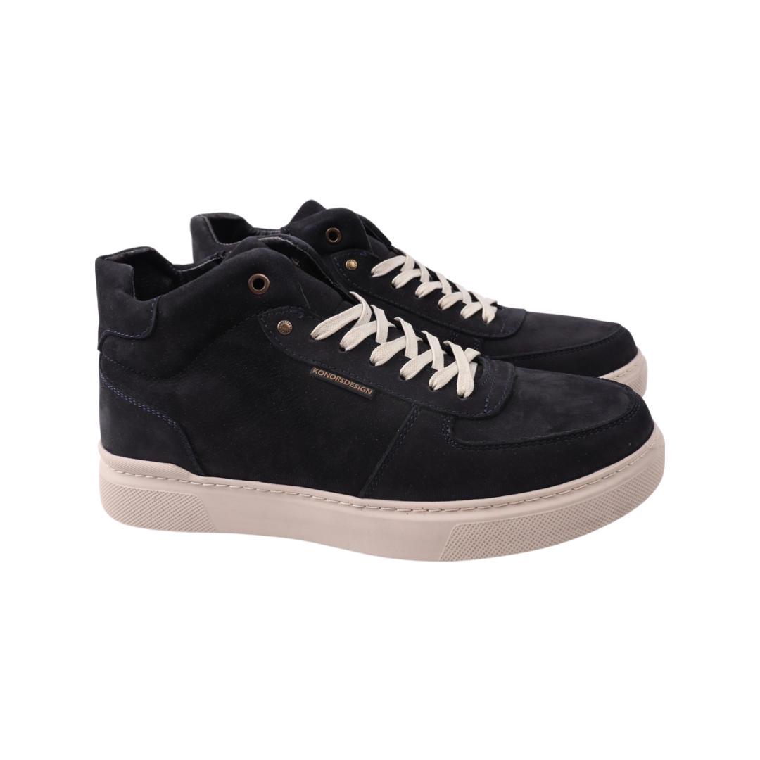 Ботинки мужские Konors нубук Синий (564-22/23ZHC 44)