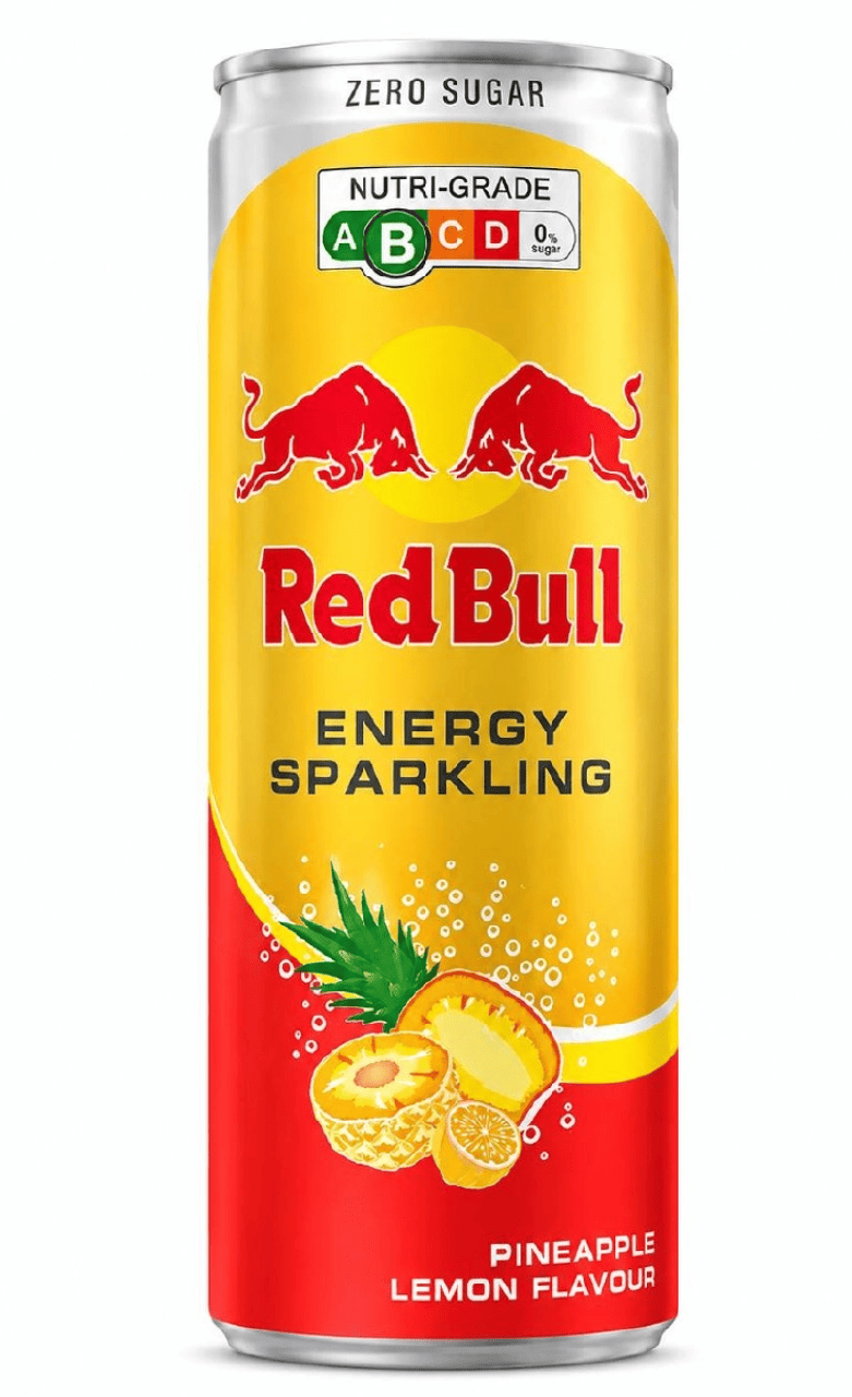 Енергетичний напій Red Bull Energy Sparkling Zero Pineapple Lemon 250 мл (3113858602)