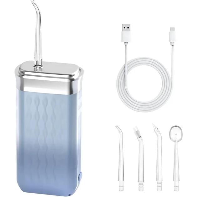 Ирригатор для чистки зубов десен и полости рта с зарядкой от USB 1 насадка Ирригатор для чистки зубов десен и полости рта с зарядкой от USB 1 насадка