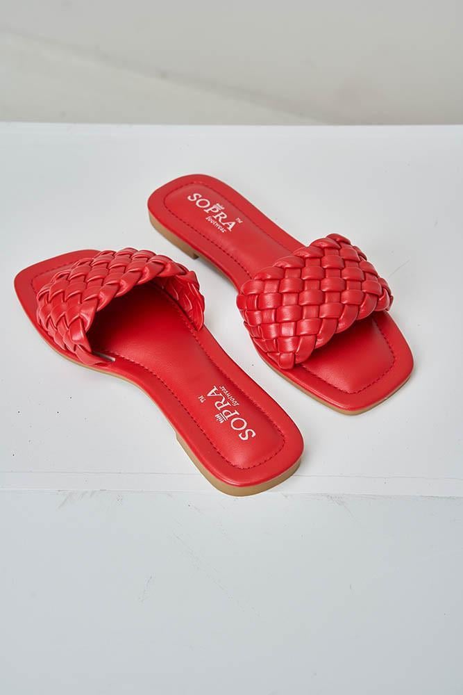 Шлепанцы женские Soprano р. 37 Красный (167194)