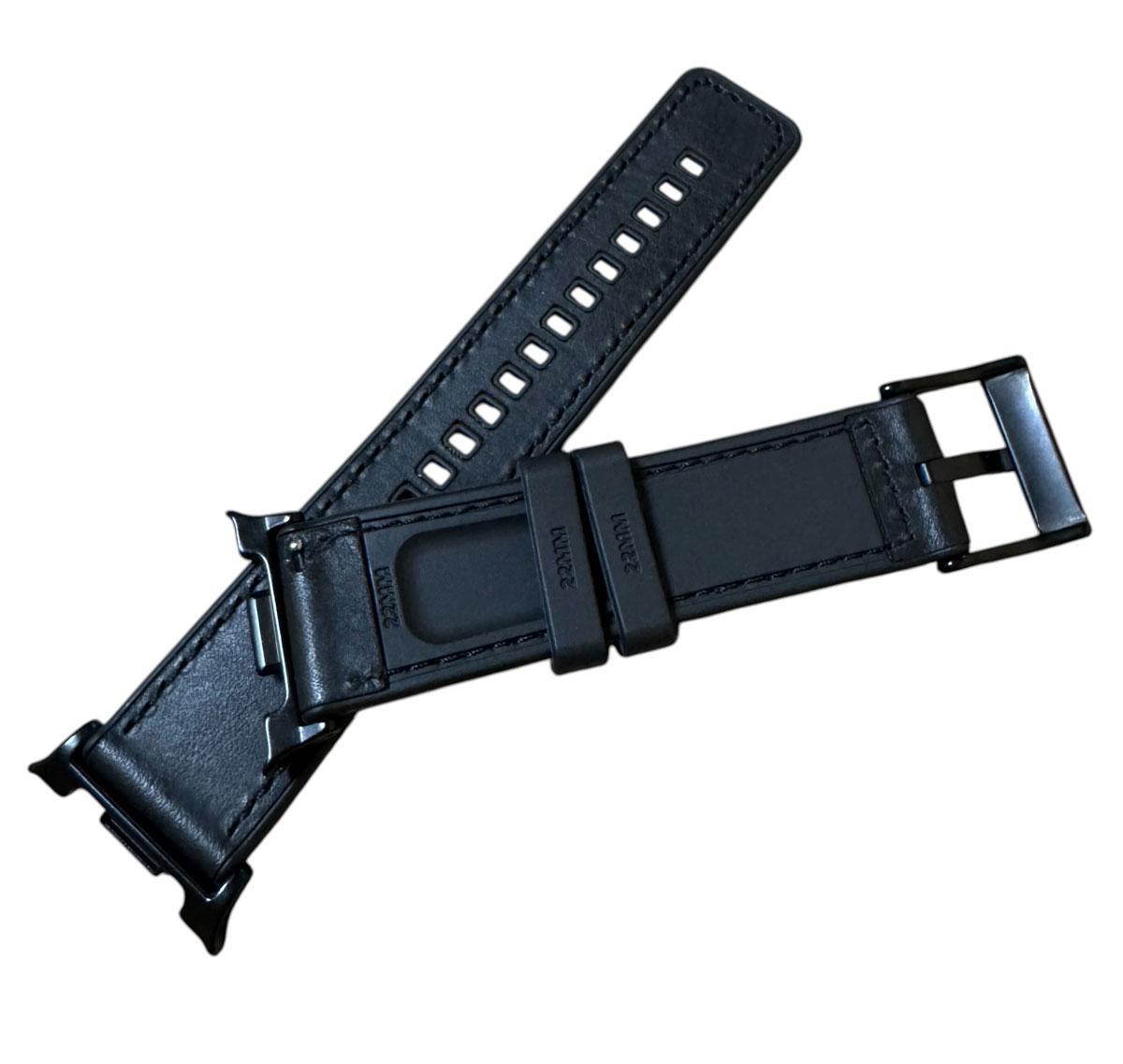 Ремешок для часов Primolux Leather Silicone Samsung Galaxy Watch 8 46 мм/44 мм/40 мм Black (2767642385) - фото 2 Ремешок для часов Primolux Leather Silicone Samsung Galaxy Watch 8 46 мм/44 мм/40 мм Black (2767642385) - фото 2