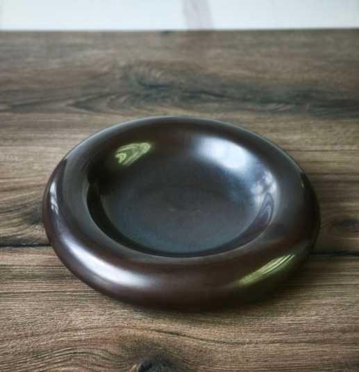 Тарілка Кам'яне коло 24 см Коричневий (OS-101-0503) - фото 5